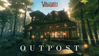 Valheim  Elven Outpost in the Woods [upl. by Dranik]