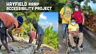 Improving a Primary School in Jamaica Hayfield Accessibility Ramp Project 🇯🇲 [upl. by Areem]