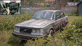 Rebuilding Volvo 242 Turbo 450HP  Forza Horizon 5  Thrustmaster T300RS gameplay [upl. by Dlnaod]