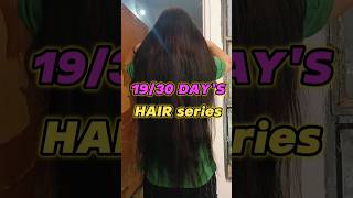 1930 DAYS HAIR series✅ haircare ytshorts shortfeed [upl. by Amleht]