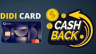 BENEFICIOS de la tarjeta de crédito DIDI CARD cupones y CASHBACK [upl. by Carla]