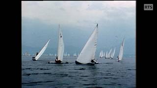 Course du Bol dOr sur le Léman 1980 [upl. by Lilak230]