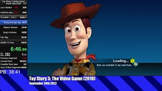 World Record 3828 Any Xbox360 Toy Story 3 The Video Game [upl. by Mohun]