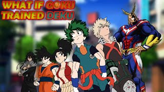 What if Goku Trained Deku The Movie Season 2  DBS amp MHA [upl. by Itsur330]