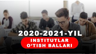 BARCHA OLIY TALIM MUASSASALARIGA KIRISH BALLARI UNIVERSITETGA INSTITUTGA KIRISH BALLARI 2021 [upl. by Inamik]