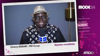 MODE 24  Cherry ESSAM Styliste  modéliste  RDC [upl. by Ailuy464]