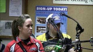 Womens Unlimited Shoot Up  Holly Larson  2011 Lancaster Archery Classic [upl. by Girard]