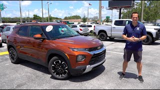 Is the 2021 Chevrolet Trailblazer LT the small crossover SUV to BUY [upl. by Eizeerb]