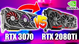 RTX 3070 vs RTX 2080Ti  Fautil lacheter [upl. by Giustino342]