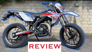 Rieju MRT 50 REVIEW  1 Jahr gefahren [upl. by Enibas]