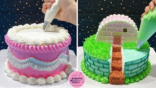 Oddly Satisfying Cake Decorating Compilation  Part 413 [upl. by Zampardi]