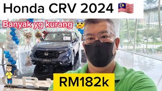 Honda CRV Spek V 2024 Malaysia [upl. by Oulman]