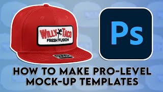 How to create hat mockup templates with pro results [upl. by Hyde247]