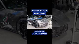 Ferrari 812 Superfast Mansory Stallone 65 L V12 830 horsepower [upl. by Eynttirb796]