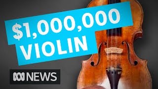 The milliondollar violin  ABC News [upl. by Efrem]