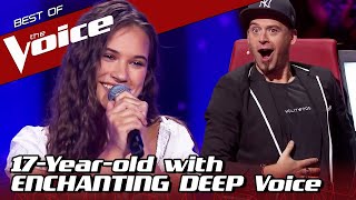 Teenager with INCREDIBLY DEEP voice WINS The Voice [upl. by Nerine]