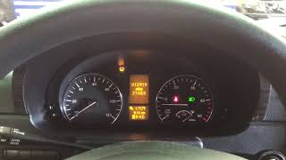 Sprinter tire pressure monitor reset with steering wheel buttons [upl. by Assila]