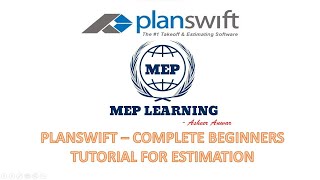 PLANSWIFT TUTORIAL  COMPLETE BEGINNERS GUIDE  PLANSWIFT BASICS  QUANTITY TAKE OFF [upl. by Karie89]