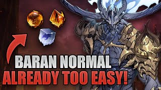 NORMAL MODE BARAN NO BLESSING FULL RUN  700K WORKSHOP OF BRILLIANT LIGHT  SOLO LEVELING  ARISE [upl. by Ahsik425]