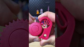 3D Printed PrintinPlace Hearty Fidget Gear  Cool Fidgets to 3d Print [upl. by Beghtol]