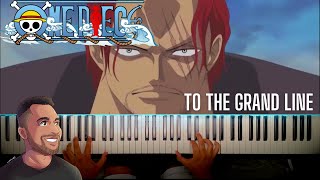 To the Grand Line  One Piece  Piano [upl. by Letnuahs]