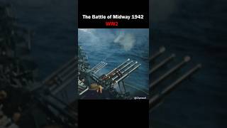 Battle of Midway 1942  Real Sound Colorized HD shorts ww2 [upl. by Zobkiw26]