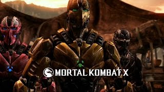 Mortal Kombat X TRIBORG Gameplay Trailer [upl. by Siroled]