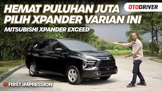 Mitsubishi Xpander Exceed 2023  First Impression  OtoDriver [upl. by Eskil]