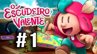 O ESCUDEIRO VALENTETHE PLUCKY SQUIRE 1  GAMEPLAY DO INÍCIO PC [upl. by Coltin499]