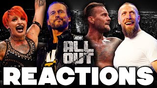 AEW All Out 2021 Reactions [upl. by Bernardina]