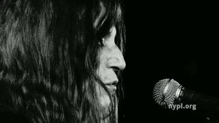 Patti Smith  My Blakean Year  LIVE from the NYPL [upl. by Turner]