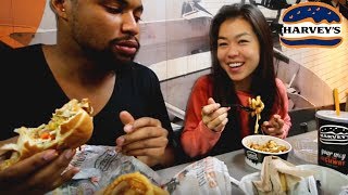 HARVEYS MUKBANG  VLOGTOBER [upl. by Onilatac876]