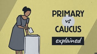 What is the Difference Between a Caucus and a Primary  VOANews [upl. by Enelrac]