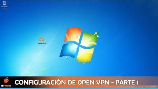 Configuracion OpenVpn Server Windows 7 Parte 1 [upl. by Zink]