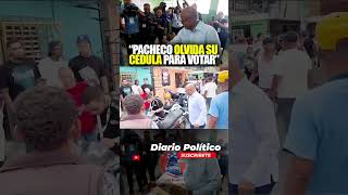 Alfredo Pacheco olvidó su cédula para votar 🗳️ [upl. by Attebasile664]