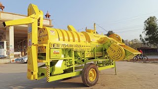 NVT paddy  Groundnut  Basket Multicrop Thresher  Agritech Guruji [upl. by Harrow624]