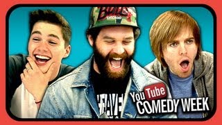 YouTubers React to Try to Watch This Without Laughing or Grinning [upl. by Seerdi]