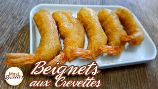 Beignets de Crevettes  Recette Facile et Rapide [upl. by Ttej]