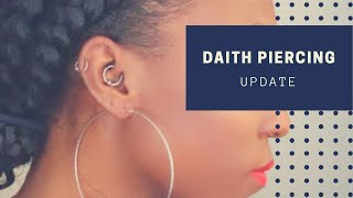 Daith Piercing Update  How I Clean My Piercing [upl. by Kendre]