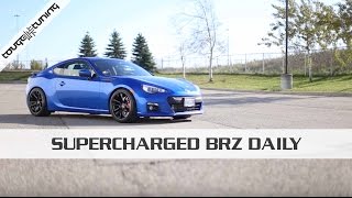 353HP Kraftwerks Supercharged BRZ Daily [upl. by Nesyt]