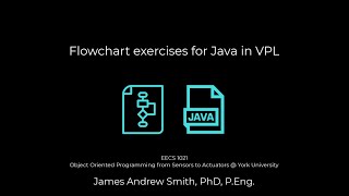 Flowchart exercises for Java in VPL [upl. by Amyaj]