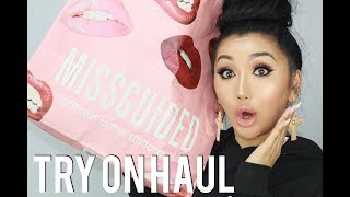 MISSGUIDED VLOG amp TRY ON HAUL [upl. by Eimerej]