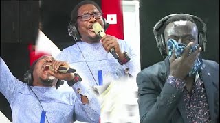 Aww😭Apostle Oko Hackman shed Deep tears at studios of Angel fm live worship With a powerful 🔥😭 [upl. by Cooke]