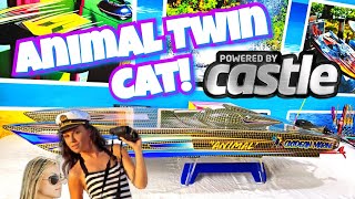 CASTLE POWERED ANIMAL TWIN CAT BY OXIDEAN MARINE RC BOATS [upl. by Rolf]