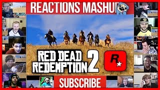 Red Dead Redemption 2 Trailer Reactions Mashup [upl. by Idolah525]