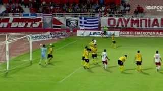 Olympiakos Volos vs Aris 10 Greek Cup 201314  Goals amp Highlights HD [upl. by Gamal]