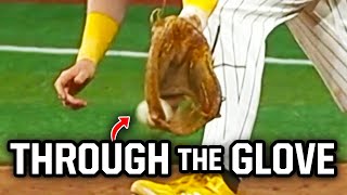 Ball goes through Cronenworths glove to cost Padres the game a breakdown [upl. by Marven]