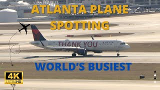 Thank you Plane Spotting at Atlanta International ATL [upl. by Brynne]