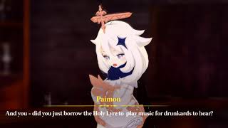 MMD EHE  Paimon  Venti [upl. by Conley723]