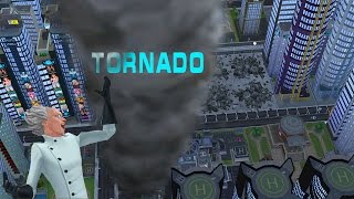 SimCity buildit  TORNADO [upl. by Eden317]